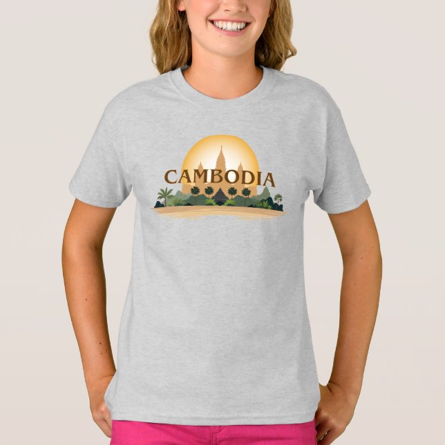 Camiseta Camboja (Frente)