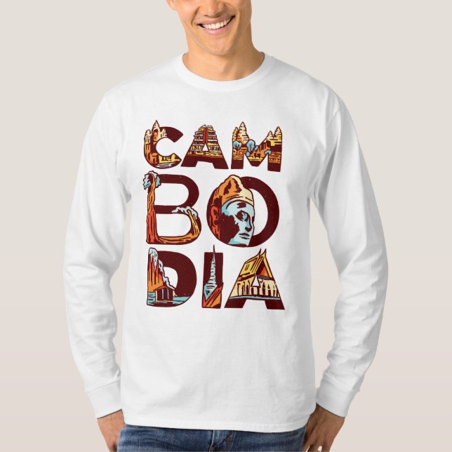 Camiseta Camboja (Frente)
