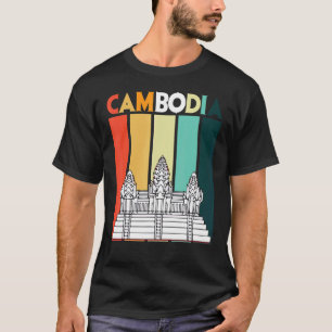 Camiseta Camboja Angkor Wat Tortura da Ásia