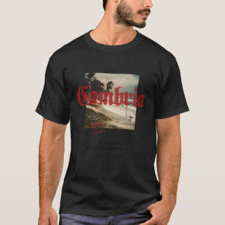 Camiseta Cambria California Ca Tattoo Beach Surf