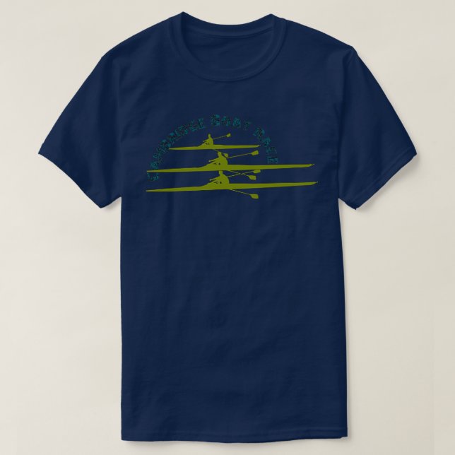 Camiseta Cambridge boat race 1 (Frente do Design)
