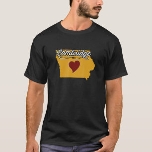 Camiseta CAMBRIDGE IOWA IA EUA Cute Souvenir Merch Cidade d