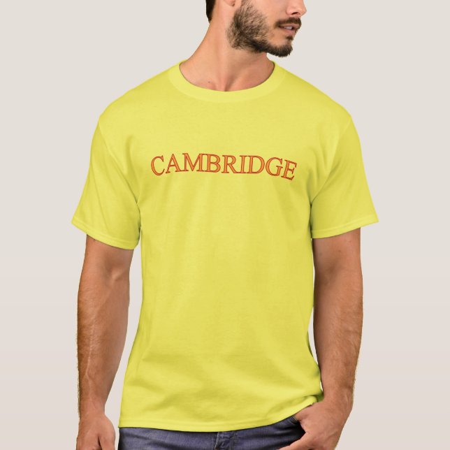 Camiseta Cambridge T-Shirt (Frente)