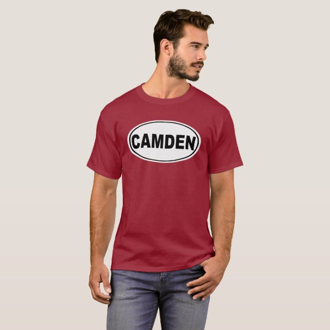Camiseta Camden Maine (Frente Completa)