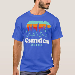 Camiseta Camden Maine Vacation Bear Revoga