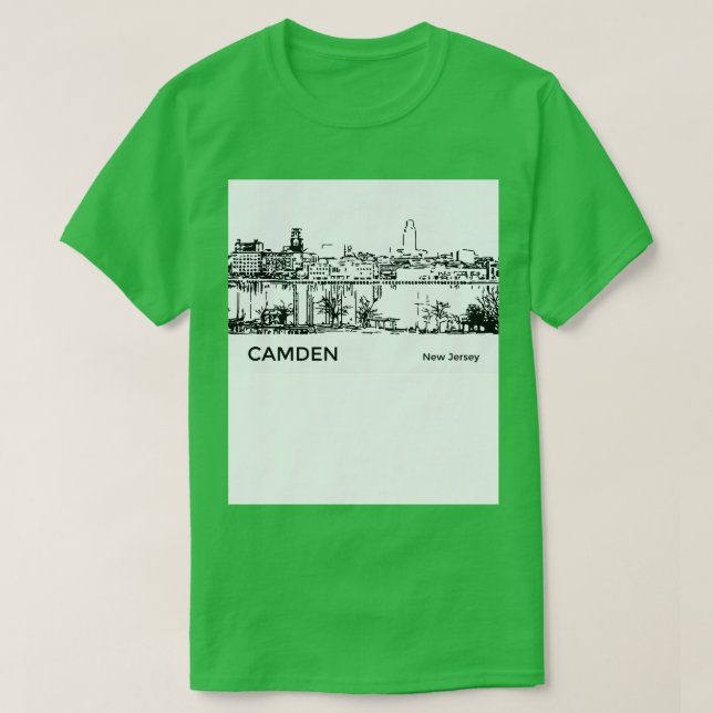Camiseta Camden New Jersey (Frente do Design)