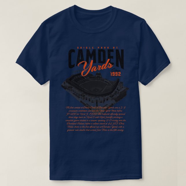 Camiseta Camden Yards (Frente do Design)