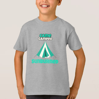 Camiseta Came Camped Sunburned Desert Camping
