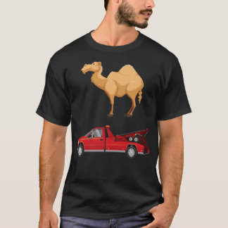 Camiseta Camel and Tow Truck Funny Adult Humor Gag Joke 
