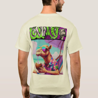 Camiseta Camel Beach legal Vibes T-Shirt - Arte de Sonhos d