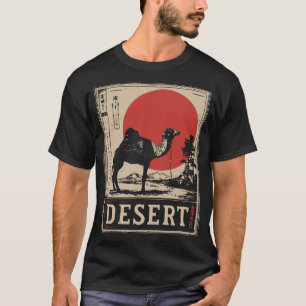 Camiseta Camel Caravan Desert Journey Adventure Design
