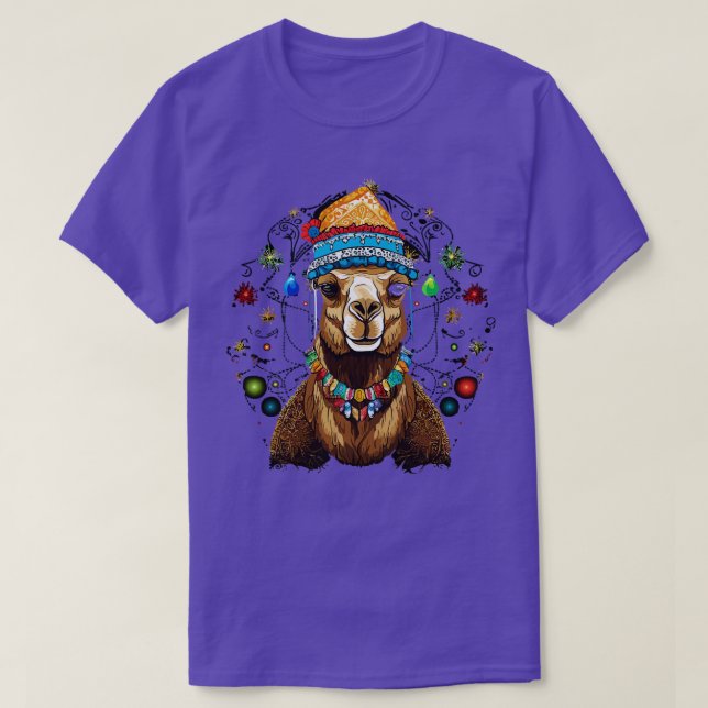 Camiseta Camel Christmas (Frente do Design)