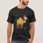 Camiseta Camel Christmas Lights Led Led Funny Santa Hat Chr<br><div class="desc">Camel Christmas Lights Led Led Funny Santa Hat Christy</div>
