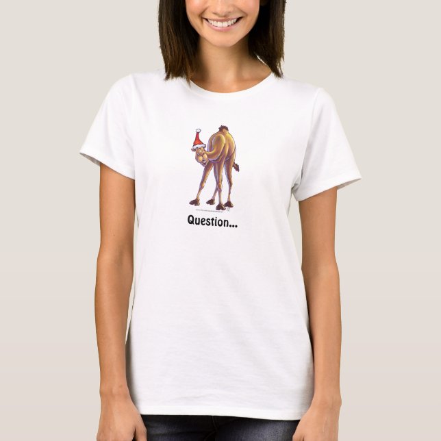 Camiseta Camel Christmas T-Shirt (Frente)