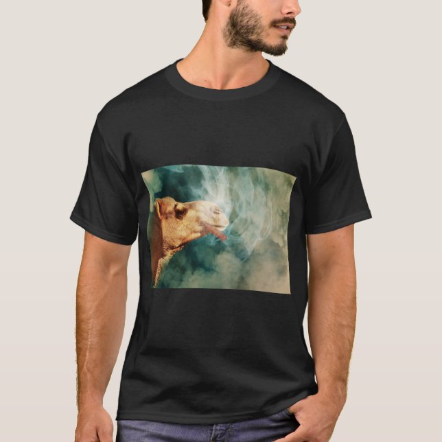 Camiseta Camel Cigar Smoke Graphic (Frente)