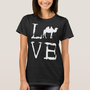 Camiseta Camel Creepy Love Camel Arabe Desert Animal Wor