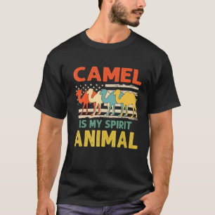 Camiseta Camel É Meu Espírito Animal Usa Patriótica America