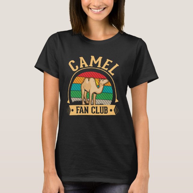 Camiseta Camel Fan Club Camel Fan Club Egypt Big Camel (Frente)