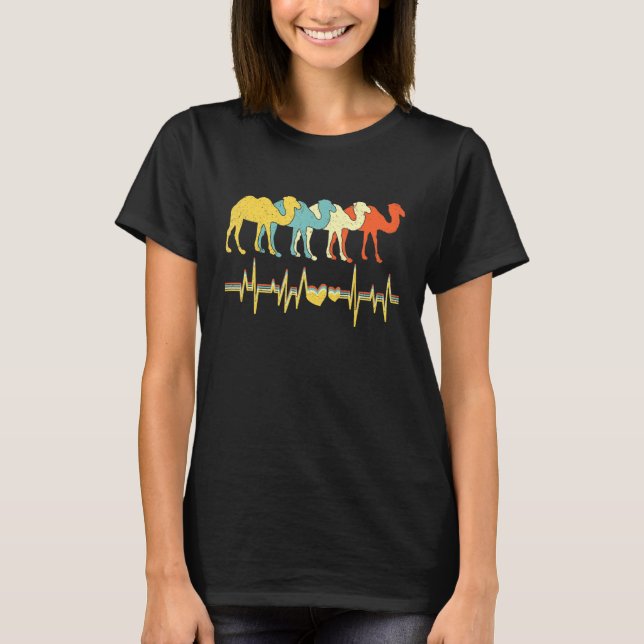 Camiseta Camel Heartbeat Animal (Frente)
