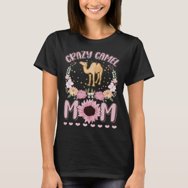 Camiseta Camel Mãe Louca Camel Garota Camel (Frente)