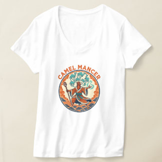 Camiseta Camel Mancer Wizard Desert Fantasy Mystic Art