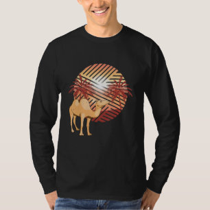 Camiseta Camel Palm Tree Hump Day Quarta-feira Camelo de Tr