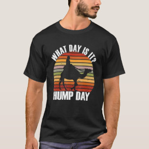 Camiseta Camel Que Dia É O Campo Hump Day Da Vintage