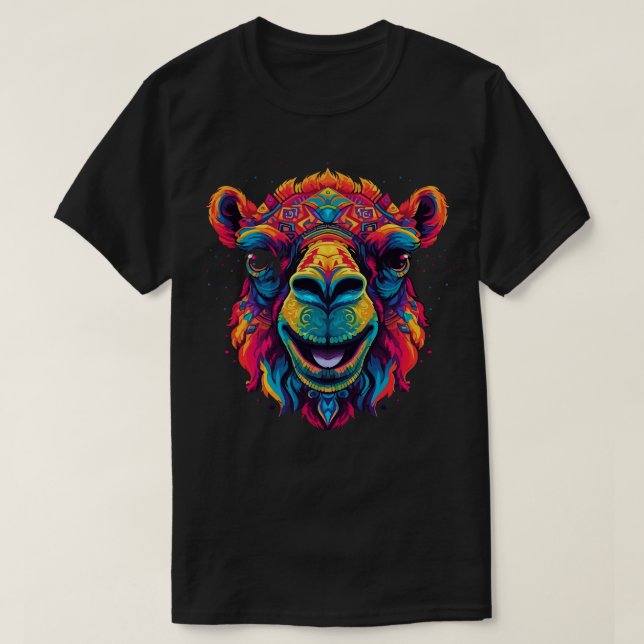 Camiseta Camel Smiling (Frente do Design)
