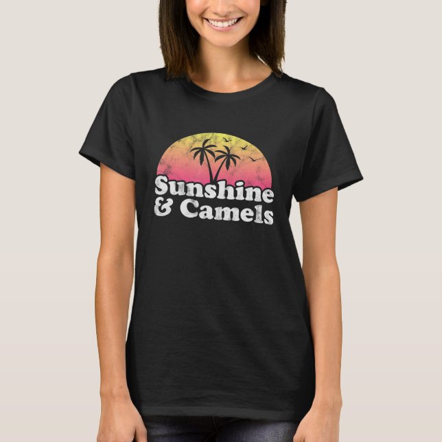 Camiseta Camel Sunshine E Camelos (Frente)
