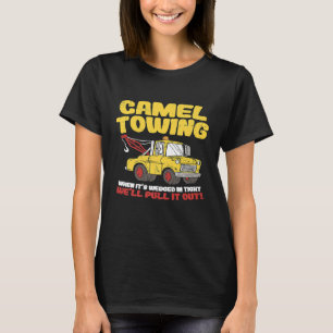 Camiseta Camel Tears Crude Tow Trabalhadores na Recuperação