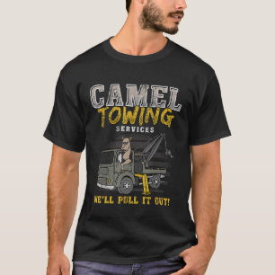 Camiseta Camel Tears Services cita Homens humoristas