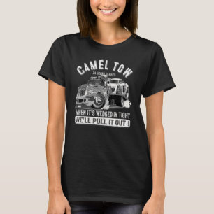 Camiseta Camel Tears Tow Caminhão Adulto Humor Camel Turing