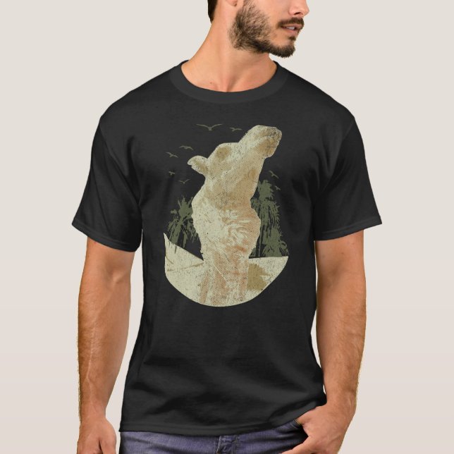 Camiseta Camel Train Caravan Arabian Camel Deserto Animal (Frente)