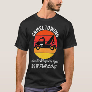 Camiseta Camel Trazendo Estilo Retro Distinto Humor Adulto 