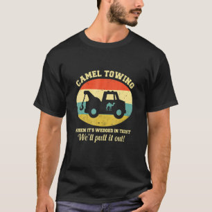 Camiseta Camel Trazendo Humor Retro Adulto Dizendo