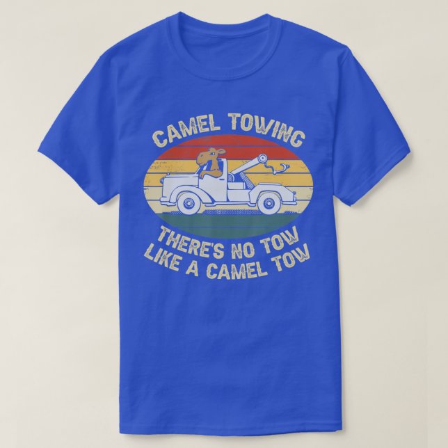 Camiseta Camel Trazer Não Há Uma Linha Como Uma Camelo (Frente do Design)