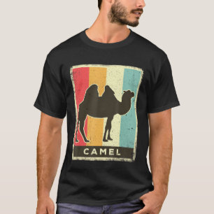 Camiseta Camel Vintage Retro Poster Animal
