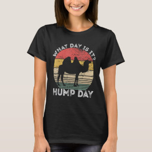 Camiseta Camel Vintage Retro What Day Is It Hump Day Camel