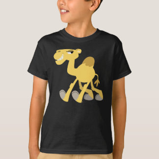 Camiseta Camela de Cartoon legal e bonita Camela T-Shirt