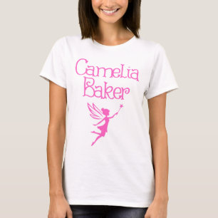 Camiseta Camelia Baker Fairy Logo