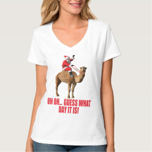 Camiseta Camelo 2013 do dia de corcunda do Natal e t-shirt