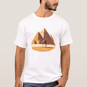 Camiseta Camelo das Pirâmides do Egito