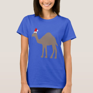 Camiseta Camelo de Natal bonito