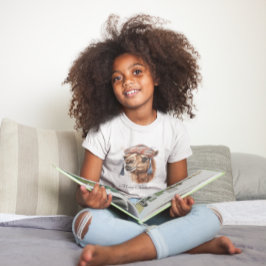 Camiseta Camelo de Natal, personalizável