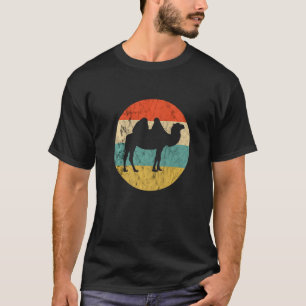 Camiseta Camelo Deserto Árabe Animal Retro Vintage Corcunda