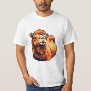 Camiseta Camelo dromedário cabeça
