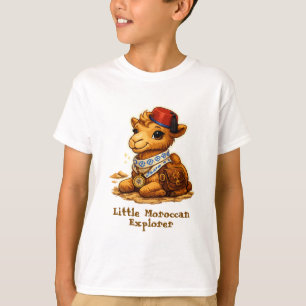Camiseta Camelo Explorador Marroquino Personalizado – Fofo