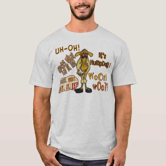 Camiseta Camelo Hump Day (Frente)