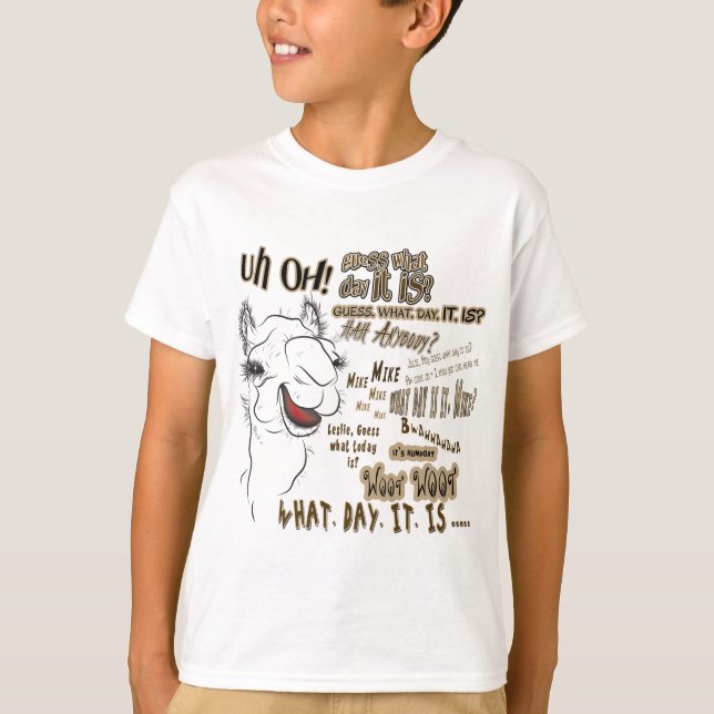 Camiseta Camelo Hump Day (Frente)
