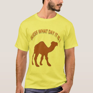 Camiseta Camelo Hump Day Adivinha Que Dia É?